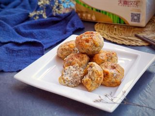 21、酥炸鱼球,完成