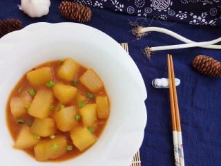 17、似肉不是肉，红烧冬瓜,撒在冬瓜上即可