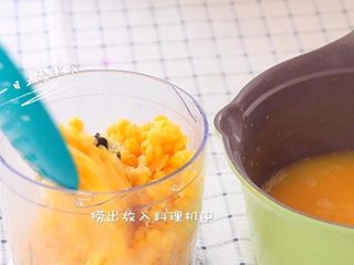 2、豌豆黄,泡好的豌豆，放入锅中大火煮开，转小火20分钟。用漏筛捞出来放入料理机。????小贴士：煮的时候容易扑锅，记得锅不要盖严！用漏筛很重要，把水分滤掉