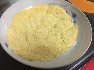 7、英式车轮饼 麦满分,准备一些玉米粉,就是细的棒子面