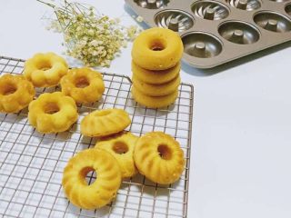 15、蛋糕甜甜圈,成品图