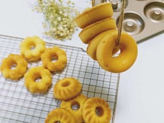 16、蛋糕甜甜圈,成品图