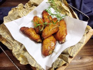 13、香烤鸡翅,完成。