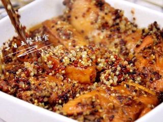 8、藜麦蒸鸡翅,看着看着，我好饿啊，不停咽口水。。。