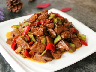 19、酱爆肝丁,喜欢吗,喜欢就来一起吃吧~