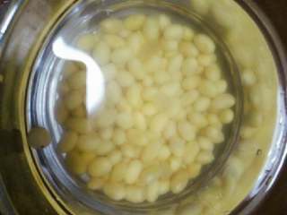 1、咸豆浆,黄豆泡一晚上，放入豆浆机里打成豆浆