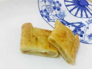 5、简易香蕉饼,摆盘～