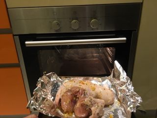 27、柠香迷迭鸡,准备！送入洞房！大误????！送入烤箱！