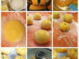 5、南瓜饼,5.最后上锅蒸十几二十分钟，出锅拍照、享用