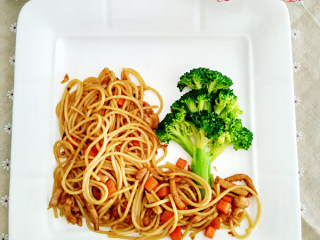 9、意大利面儿童餐,成品