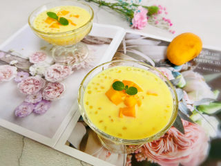 16、芒果西米捞,成品图