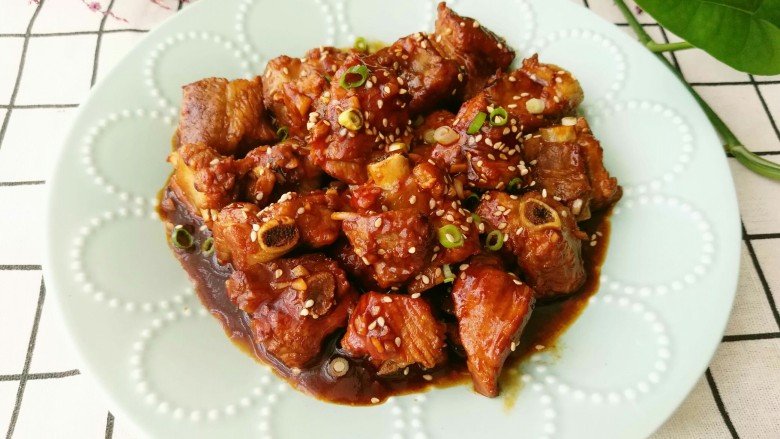 一排两吃糖醋排骨、冬瓜排骨汤