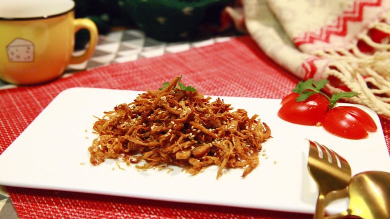 根本停不下来的香辣烤鸡丝