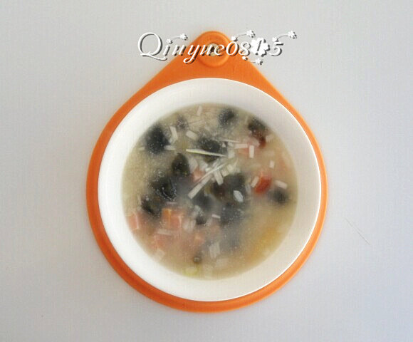 地方菜　皮蛋瘦肉粥