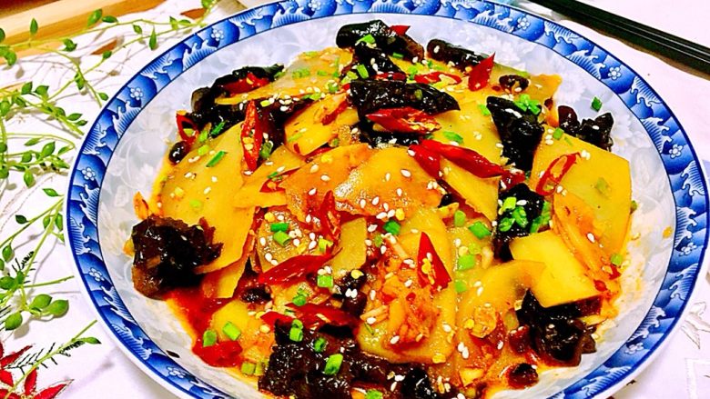 我爱土豆炝拌土豆片