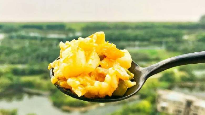 宝宝辅食南瓜苹果炊饭