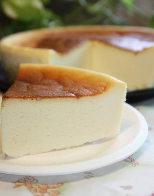 椰汁香芋芝士蛋糕