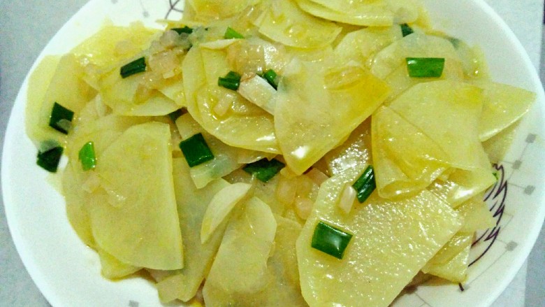 酸辣土豆片食材土豆