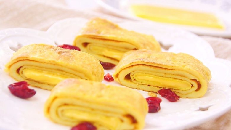 咖喱蛋卷宝宝辅食鸡蛋奶酪淀粉