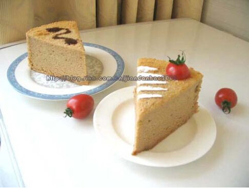 高乐高戚风蛋糕