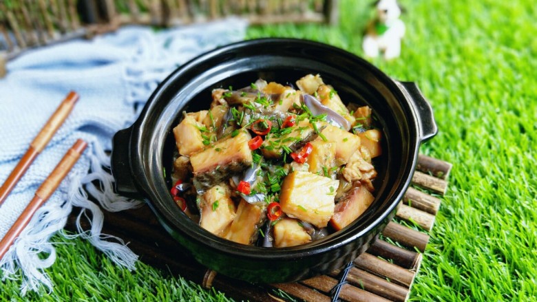 亲戚从老家带来的咸鱼还是记忆中那个味儿