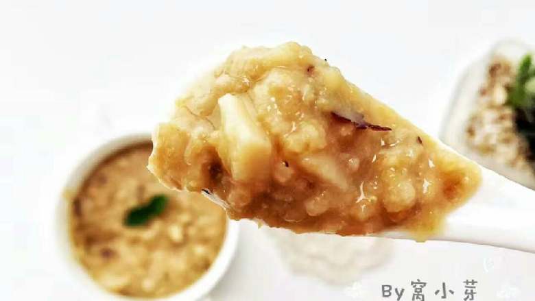 红枣山药蛋黄小米粥—营养密度高口感香甜软糯9M