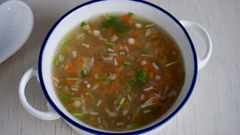 牛肉羹鲜掉眉毛了