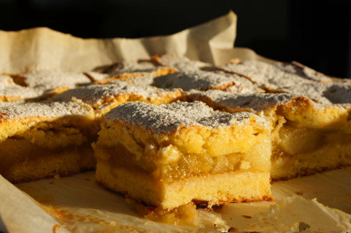 朴实的苹果夹心酥蛋糕——HumbleAppleShortcake