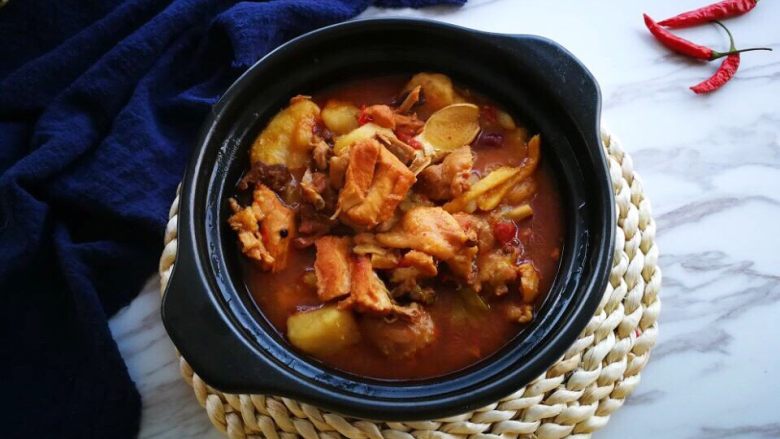 感恩节食谱麻辣豆瓣红薯鸡块