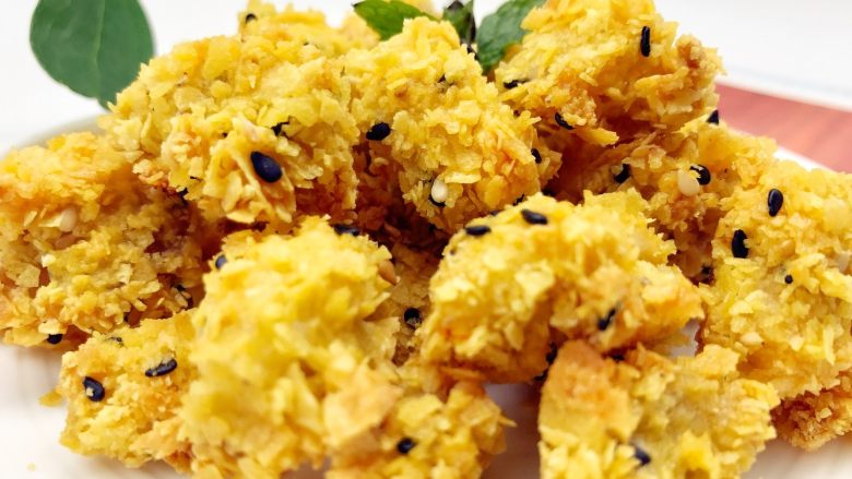 宝宝辅食宝宝版健康鸡米花24M