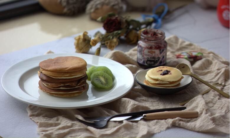 早餐无泡打粉版松饼