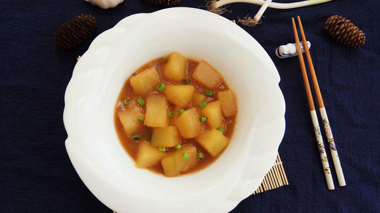 似肉不是肉红烧冬瓜