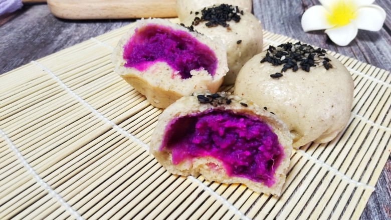 孝心包无糖八珍紫薯包