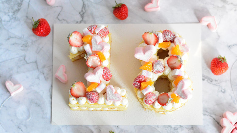 网红数字蛋糕