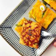 宝宝辅食南瓜烘蛋—细腻软嫩自带清甜些许奶香12M