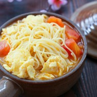 西红柿鸡蛋汤面