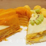 芒果红薯千层蛋糕低卡低脂版