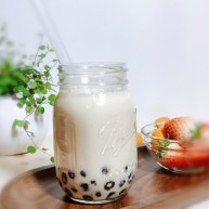 宅家自制珍珠奶茶