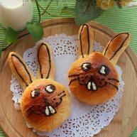超萌兔子面包