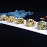 咸味菠菜海苔玉子烧