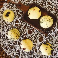 超快手的黑芝麻麻薯和蔓越梅麻薯