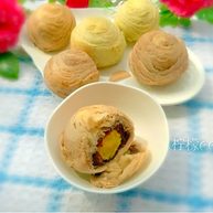 双色蛋黄酥