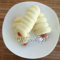 地方菜　烤肠馒头