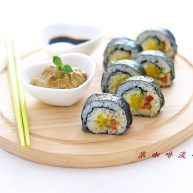 牛油果紫菜包饭适合夏季的高营养清爽主食