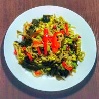 妈妈的味道蚝油酸辣海带双豆