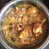 红烧鸡块炖粉条