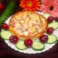 披萨不一样的重奶酪拉丝披萨