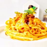 南瓜酱汁牛肉面