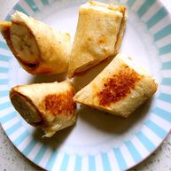 下午茶香蕉吐司卷