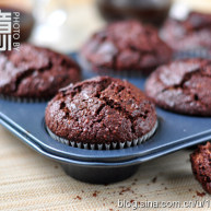 巧克力杏仁麦芬蛋糕